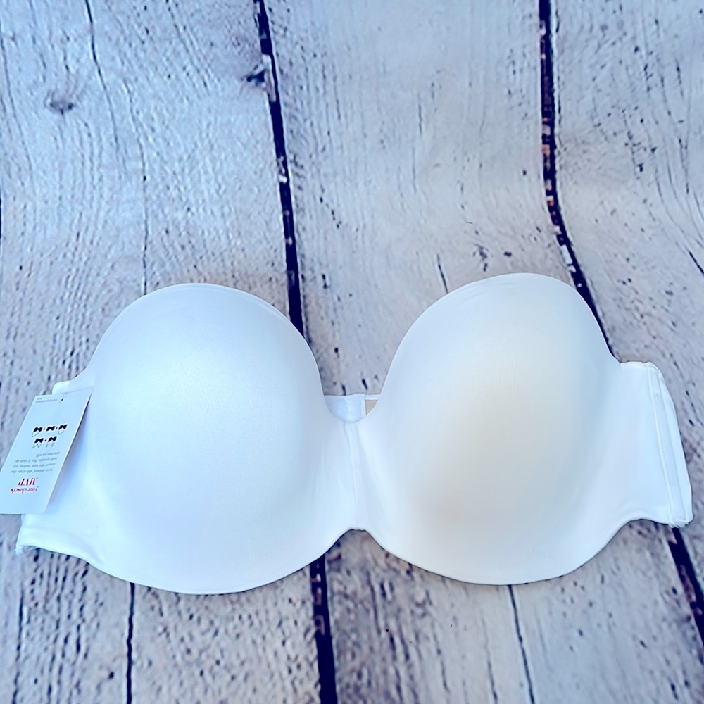 Maidenform White Bra Straps Included Size 42C Brand New W/Tags